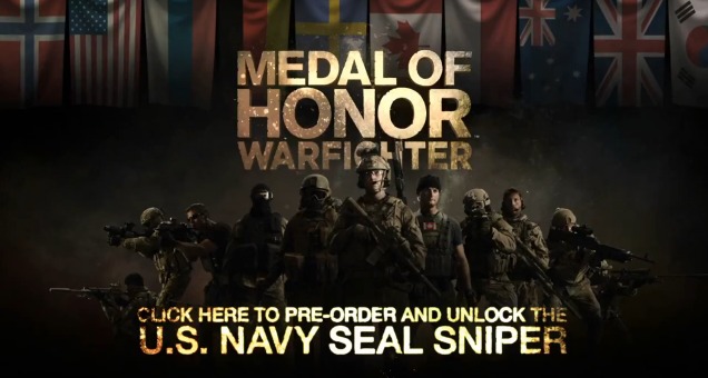 『Medal of Honor: Warfighter』はマルチプレイヤーでco-op!新システム&最新トレイラー公開