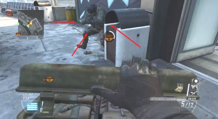CoD:BO2:バレバレの忍者が居たので…【外人さん】
