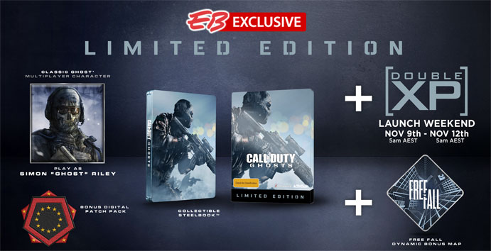 CoD:ゴースト:海外Amazonで「サイモン“ゴースト”ライリー」スキン付きの限定版発見