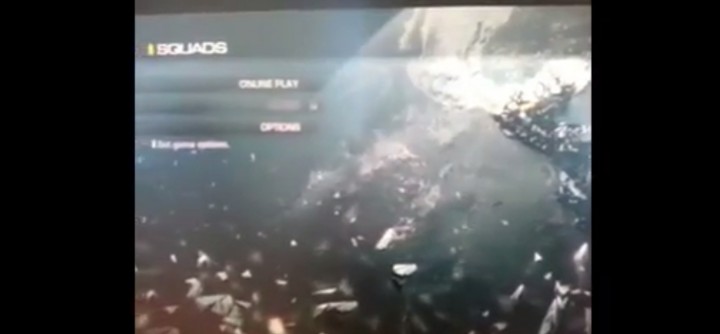 CoD:ゴースト:宇宙からみた立体的な「メニュー画面」の動画公開