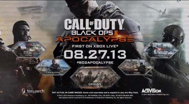 Official Call of Duty: Black Ops 2 Apocalypse Gameplay Video