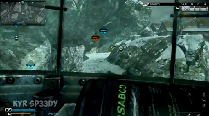 CoD:ゴースト:新MP動画5本!シールドやLMGプレイ、ドミネーション、TDMなど