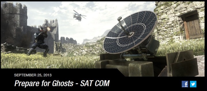 Cod ゴースト ゴースト版uav Sat Com 公式情報 4台設置で進行方向も表示 Eaa Fps News イーエーエー いえぁ