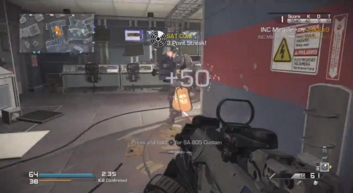 CoD: ゴースト:「キルコンファームド」プレイ動画