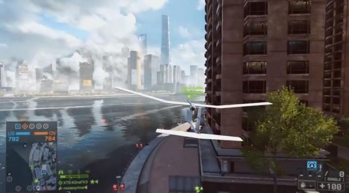 BATTLEFIELD 4:“China Rising”の新武器や装備、飛行ガジェット動画