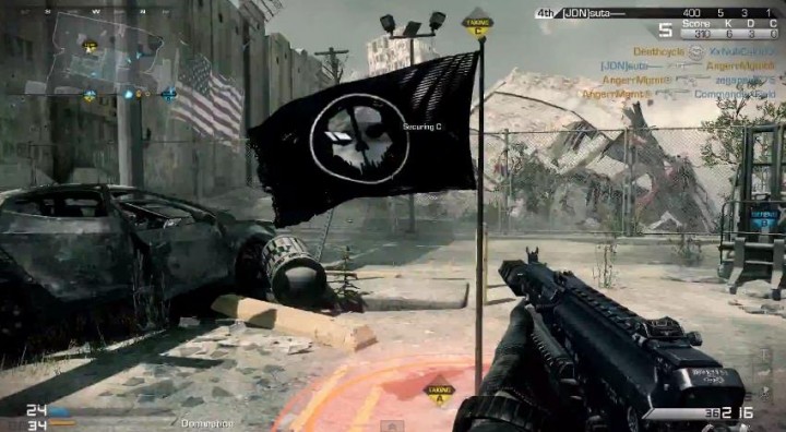 CoD: ゴースト:ドミネーションの雰囲気が分かる動画(4本) 日本語解説、K.E.M.、FaZe遭遇など