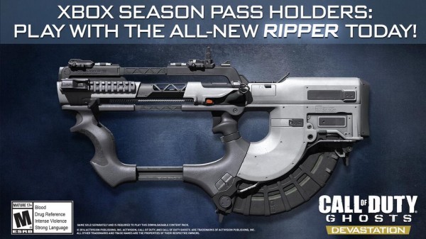 CoD ゴースト：新武器「The Ripper」や“DOME”リメイクマップを含む新DLC、“Devastation”トレイラー公開