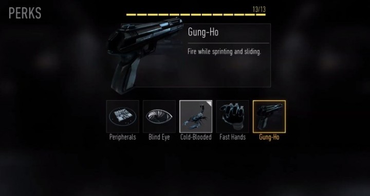 CoD:AW:PERK リスト(全15種)