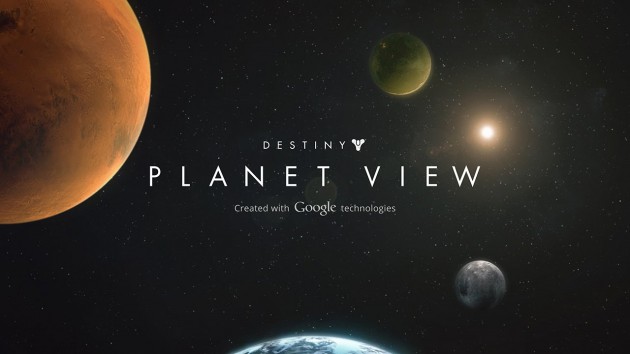 『Destiny』の世界を徒歩で探索できる惑星ツアー - Googleストリートビューを利用