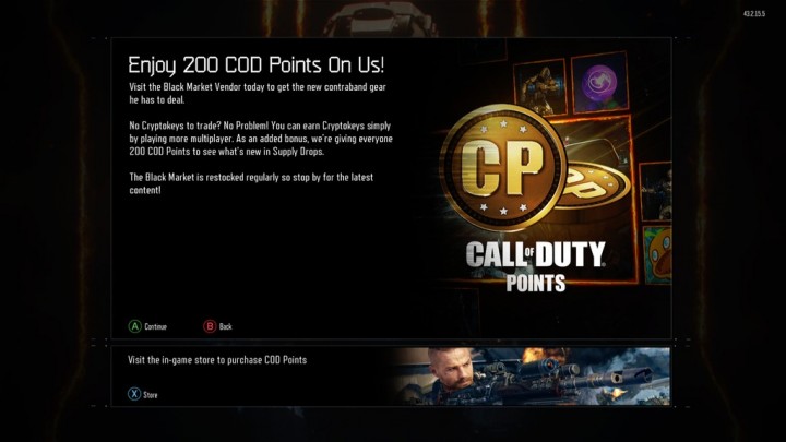 Cod Bo3 課金アイテム Codポイント が海外で販売開始 初回無料ポイントも Eaa Fps News イーエーエー いえぁ