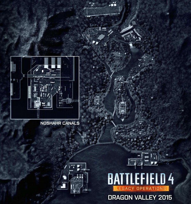 BF4 ドラゴンバレー トップダウンビュー