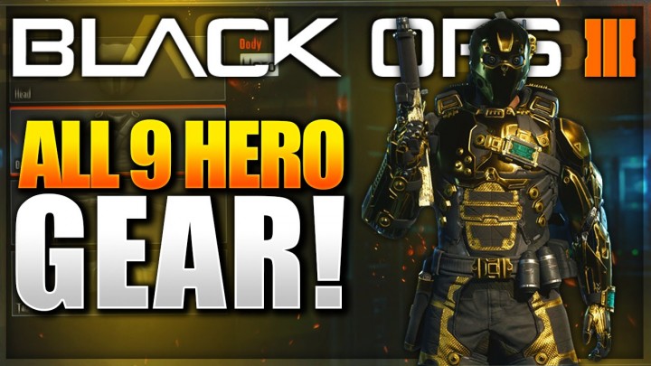 CoD:BO3:「ヒーロー装備」の正確な入手方法が判明、シンプルに大変(全ヒーロー動画あり)