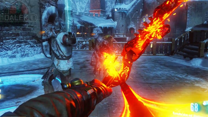 CoD:BO3:新ゾンビ”Der Eisendrache”の弓矢「太古の怒り」アップグレード方法(火炎編)