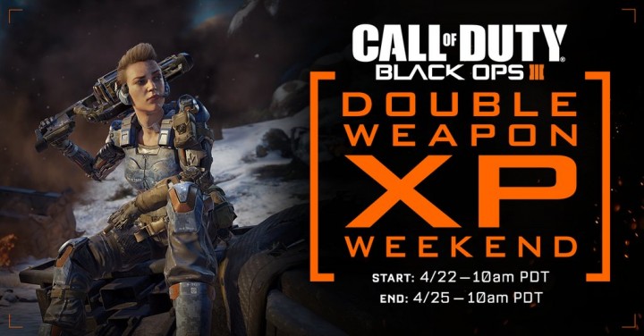 Cod Bo3 武器ダブルxp 経験値2倍 イベント開始 4月26日深夜2時まで Eaa Fps News いえあ えああ