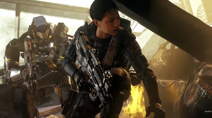 CoD:IW:キャンペーン新情報。ほぼロードなし、リアルな戦争、協力プレイなし、M4とM16が復活?など