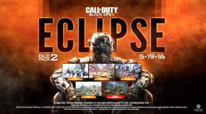 CoD:BO3：第2弾DLC "Eclipse"のXbox One向けの配信は5月19日に決定
