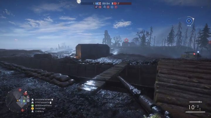 Bf1 夜マップ Nivelle Nights のプレイ映像が早速公開 月明かりに照らされた塹壕マップ Eaa Fps News イーエーエー いえぁ