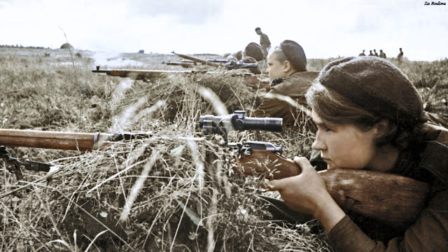 CoD:WWII： マルチプレイヤーへ「女性兵士」登場確定 Soviet Female Snipers in the 1940s 1