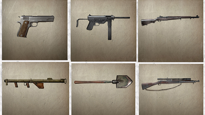 CoD:WWII: 公式サイトに10種の武器リスト登場、ARやSMG、LMG、SR、近接武器など