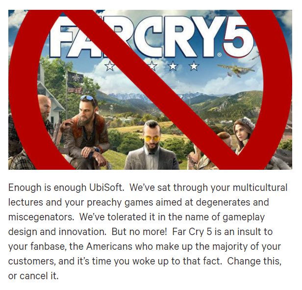 farcry5 発売中止署名