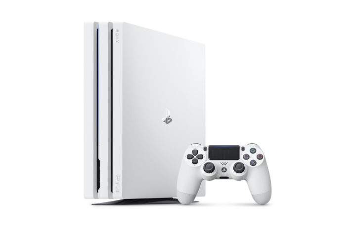 PS4 Pro初のカラーバリエーション「グレイシャー・ホワイト」 、2017年9月6日より国内で数量限定発売