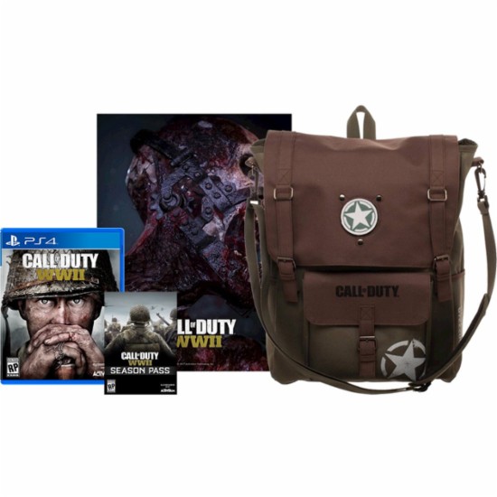 CoD:WWII: 第二次大戦すぎるバックパックやポスター同梱版の予約受付開始、最豪華版は約27,600円(海外)