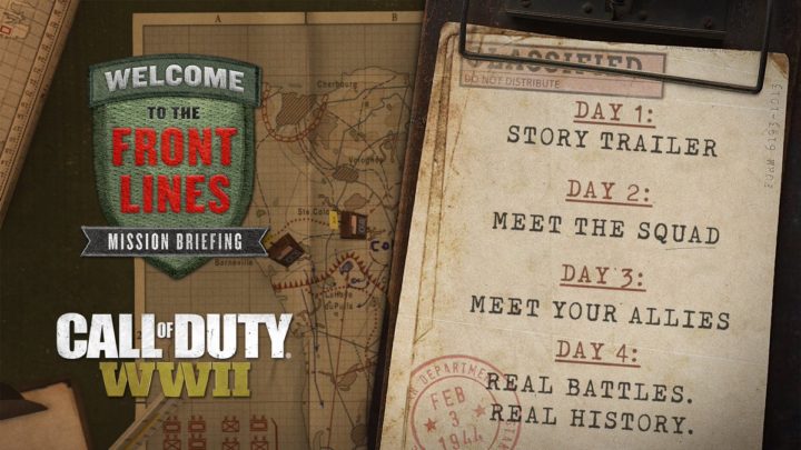 CoD:WWII:新トレーラーや新システム「分隊」を含むキャンペーン情報を4日連続公開、9月18日より