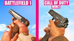 CoD:WWII vs BF 1 ：「銃声」の比較映像が公開