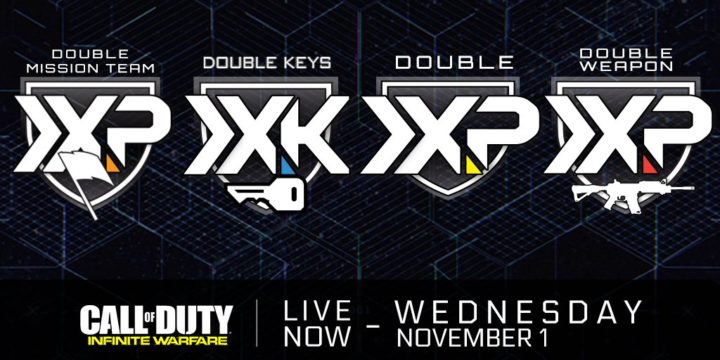 CoD:IW:4つのダブルイベント一挙開催、ハロウィンイベント終了まで