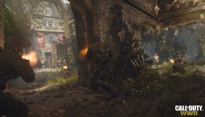CoD:WWII: 発売時にリーダーボード、戦績、カスタムエンブレム使用可能