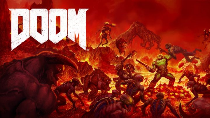 Nintendo Switch版『DOOM』が2018年3月1日発売、携帯機でハイスピードゴアFPSをプレイ