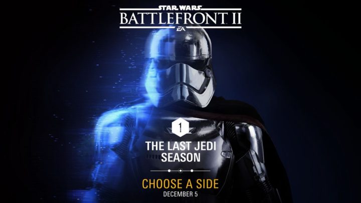 SWBFII: 「最後のジェダイ」シーズンの多数の無料追加要素発表、ファースト・オーダーとレジスタンスどちらを選択する?