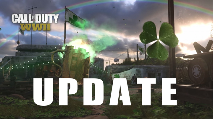 CoD:WWII: 最新アップデート配信、新イベント「Shamrock & Awe」開催や、2種の新武器・「国民突撃銃」弱体化など