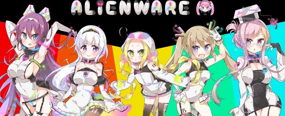 Alienware 公式キャラクターのエイリアンが萌えキャラに変更 宇宙最カワげーみんぐぱそこん セール実施中 Eaa Fps News いえあ えああ