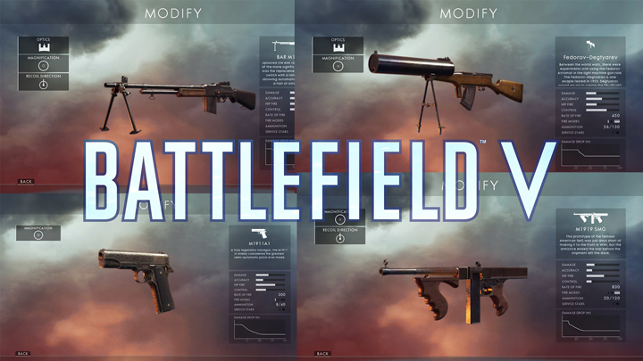 Bfv バトルフィールド5 の予約購入で入手できる Bf1 の5種の武器 Eaa Fps News いえあ えああ