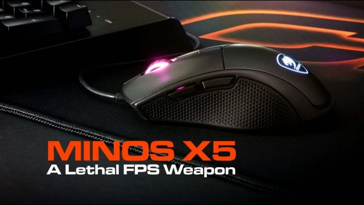 マイルストーン リアルタイムに近いトラッキングを実現する軽量ゲーミングマウス Cougar Minos X5 7月日発売 Eaa Fps News イーエーエー いえぁ