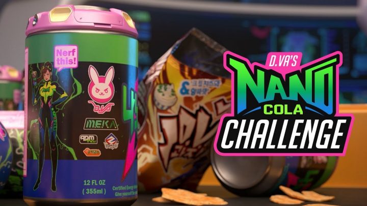 オーバーウォッチ:9ゲーム勝つだけでスキンが手に入る「D.Va ナノ・コーラ チャレンジ」開催