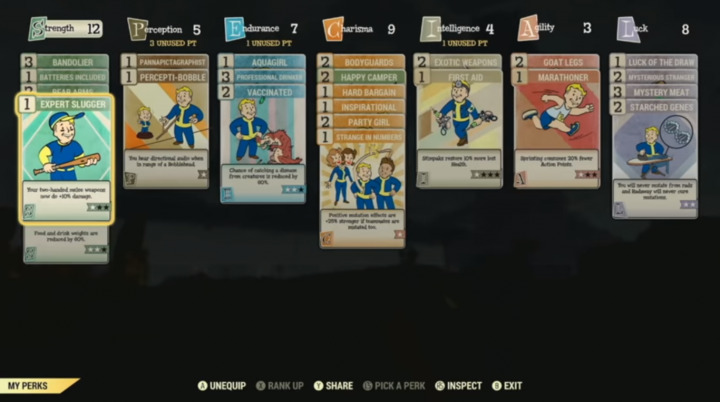 Fallout 76 PERK