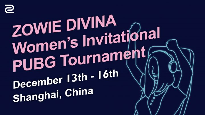 女性限定pubg大会 Zowie Divina Women S Invitational Pubg Tournament 開催決定 公募開始 Eaa Fps News いえあ えああ