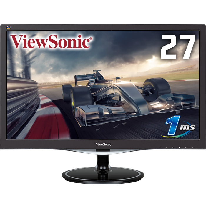 ViewSonic、応答速度 1msとAMD FreeSyncに対応したフルHDゲーミングモニター2機種を発売