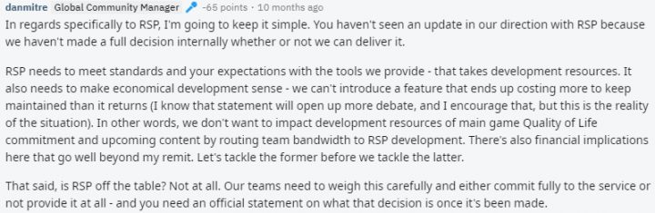 BFV：EAゲームチェンジャーが語るDICEへの不満と期待 Dan Mitre BFV no RSP