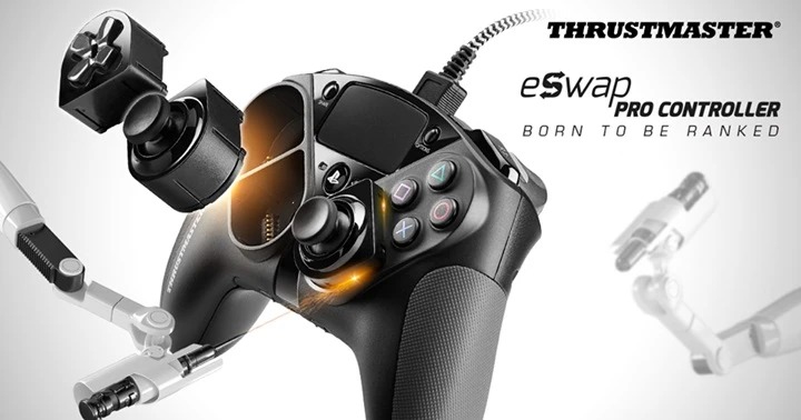 PS4公認プロコントローラー「eSwap Pro Controller」3月27日発売、追加モジュールでカスタム可能