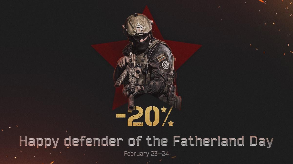 EscapeFromTarkov タルコフ Defender of the Fatherland Day EFT sale discount starts now