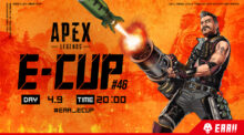 エーペックスレジェンズ：PS4版オンラインイベント「E-CUP #46」4月9日開催、優勝チームにAmazonギフト券3万円分プレゼント