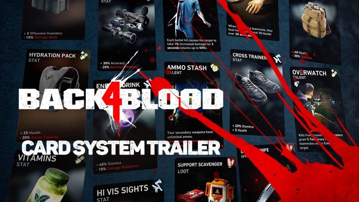 協力型ゾンビfps Back 4 Blood 新規映像公開 ランダム要素 カードシステム を詳しく解説 Eaa Fps News イーエーエー いえぁ