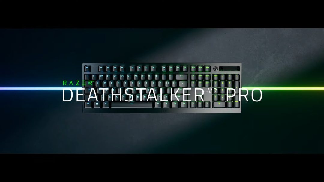 10年ぶり復活！Razer薄型ゲーミングキーボード『Razer DeathStalker V2