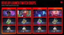 エーペックスレジェンズ：シーズン16「大狂宴」開幕記念Twitch Drops、配信を視聴して限定ロード画面やチャームを獲得