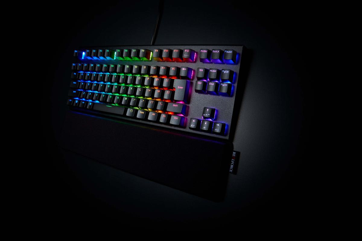 東プレ新作ゲーミングキーボード「REALFORCE GX1 Keyboard」発売開始