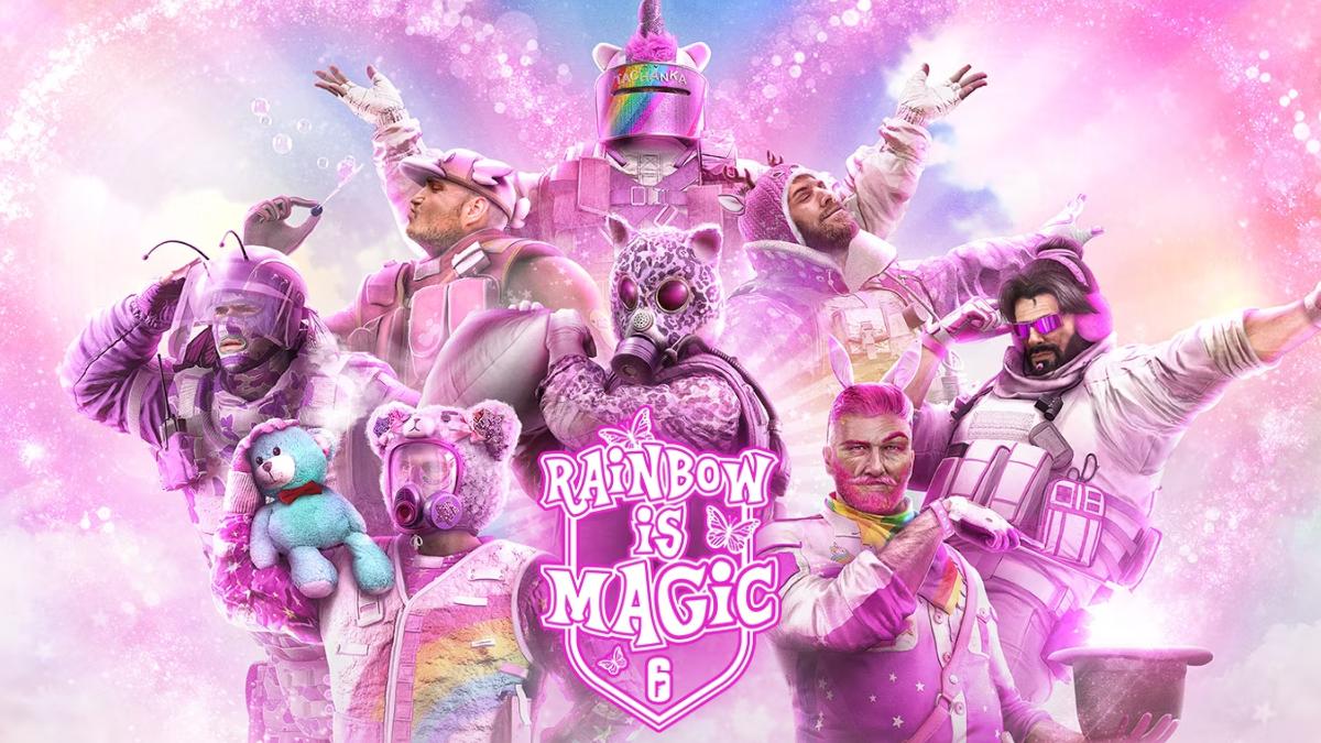 レインボーシックス シージ：クレイジーな期間限定イベント"Rainbow is Magic"が3月29日より復刻開催 / BuckとKaidの新スキンやユニコーンTachankaなど限定アイテムの獲得チャンス
