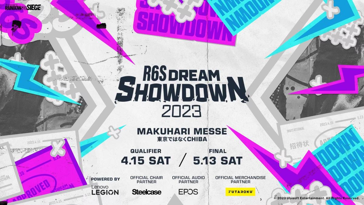レインボーシックス シージ：日本代表とアジアの招待チームによる"R6S Dream Showdown 2023"発表！ 決勝戦は"DreamHack Japan 2023"にてオフライン開催